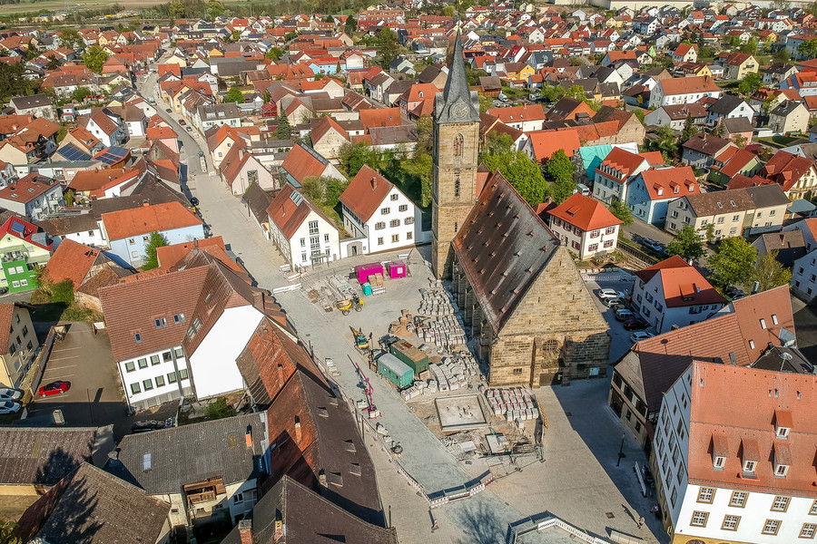 Neugestaltung unseres Marktplatzes und der Lichtenfelser Straße