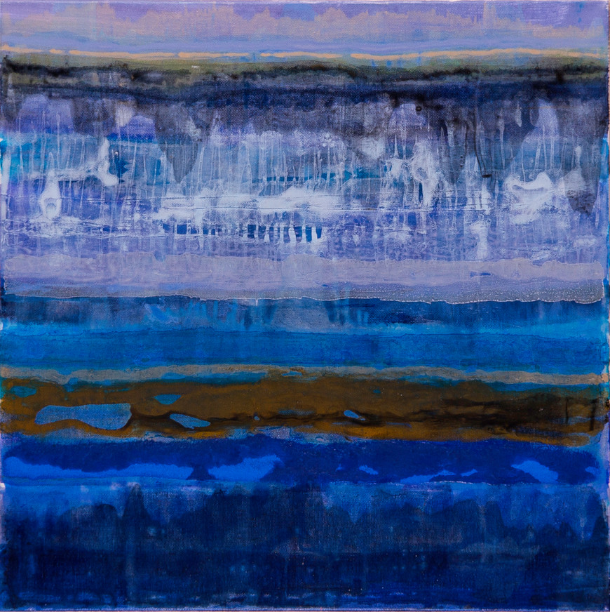 Vorschaubild des Kunstwerks 'Am Meer I' aus dem Verleih der Artothek Hallstadt.