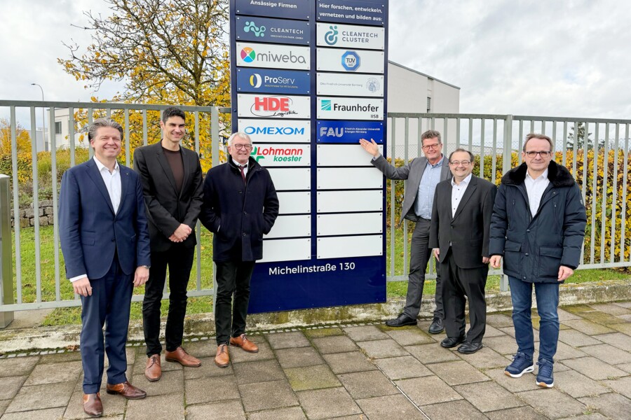 FAU bezieht neue Räumlichkeiten im Cleantech Innovation Park