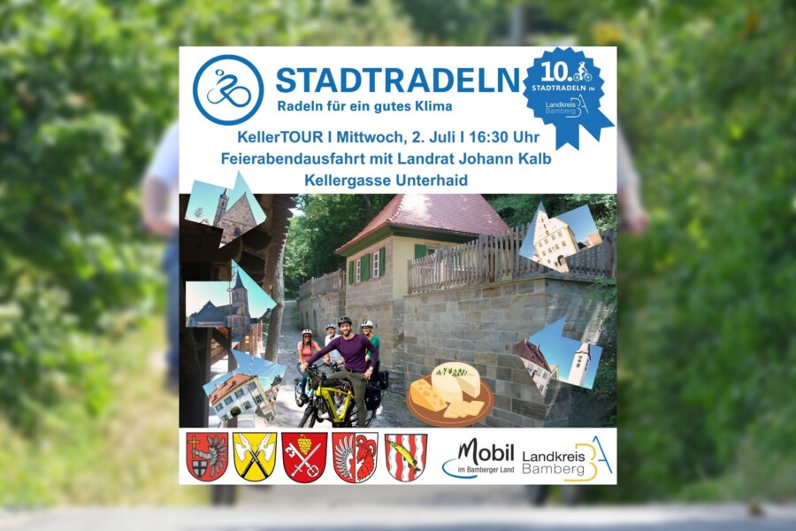 KellerTOUR mit Landrat Johann Kalb am Mittwoch, 2. Juli
