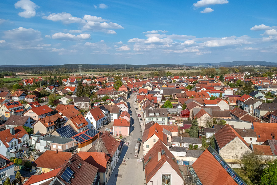 Meilenstein bei der Neugestaltung des Marktplatzes und der Lichtenfelser Straße