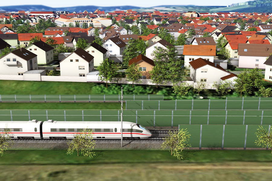 ICE-Ausbau in Hallstadt ist gestartet