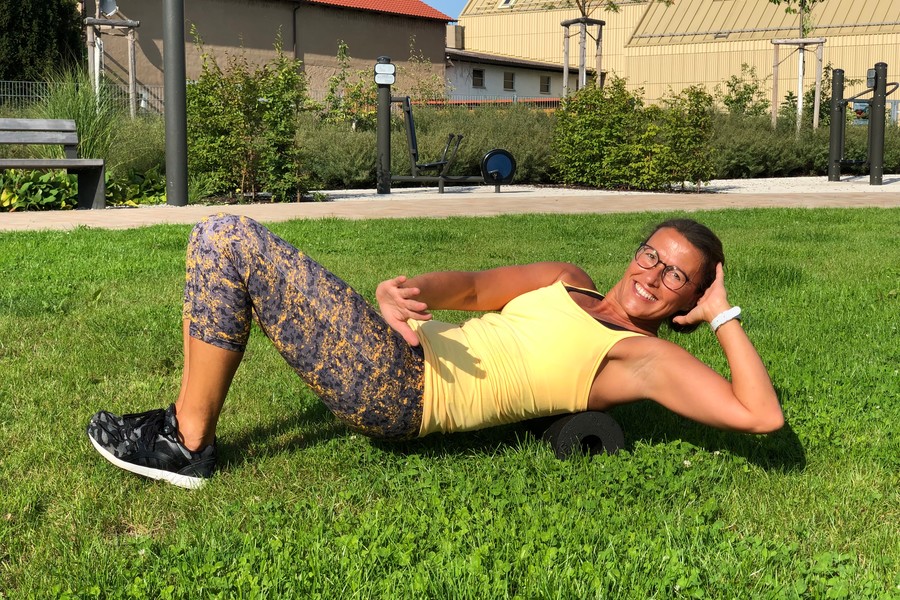 Sport im Stadtpark: Faszien