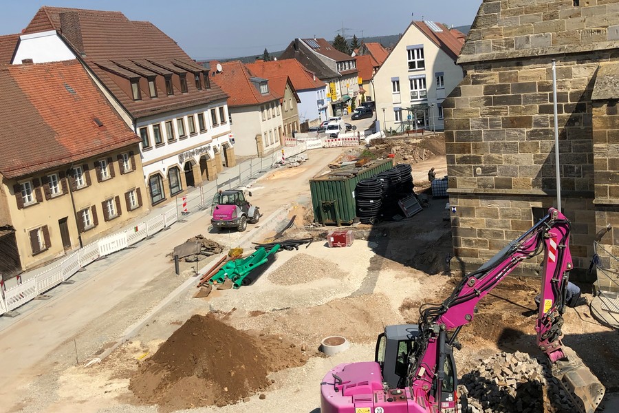 Zweiter Bauabschnitt startet am Montag, 15. April 2019