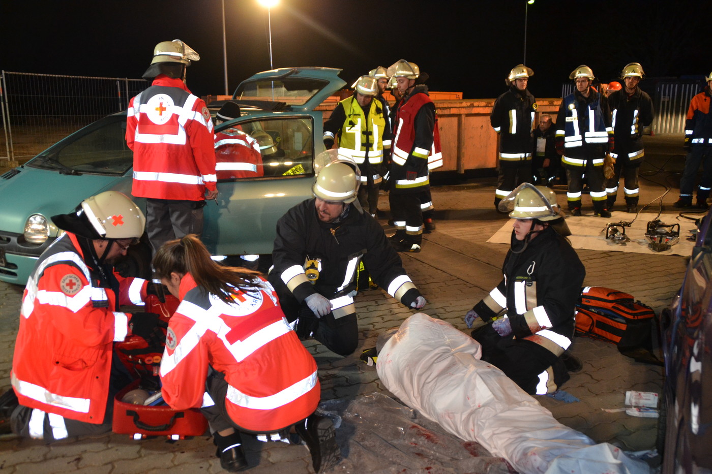 Feuerwehrübung