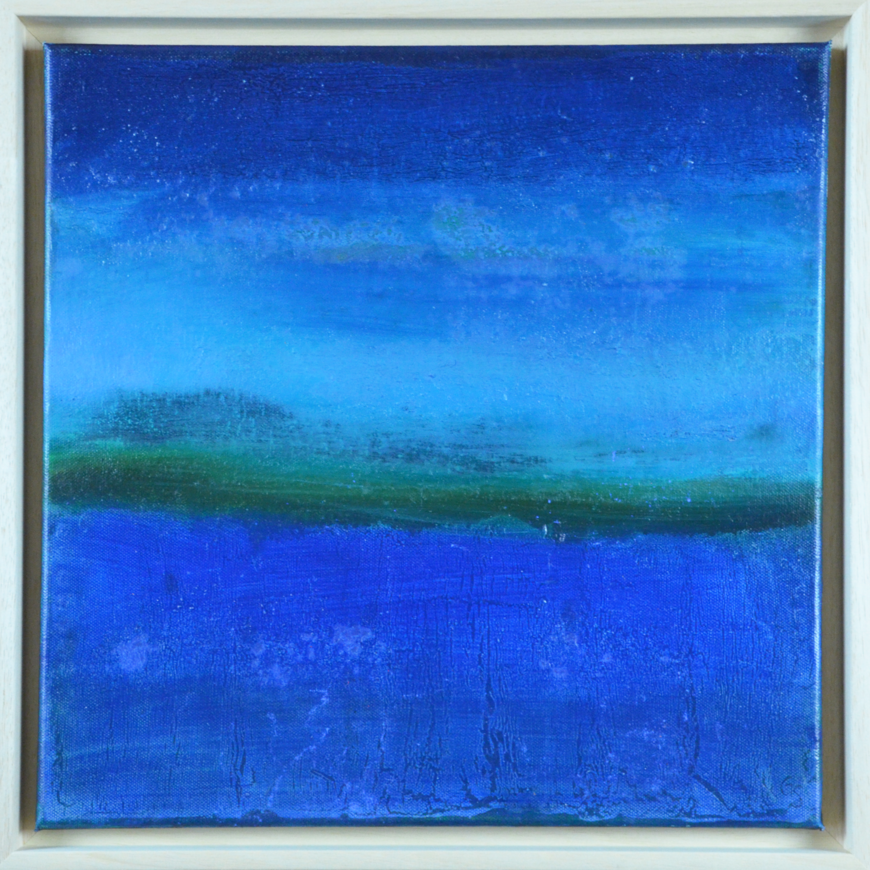 Vorschaubild des Kunstwerks 'Blaue Landschaft IV' aus dem Verleih der Artothek Hallstadt.