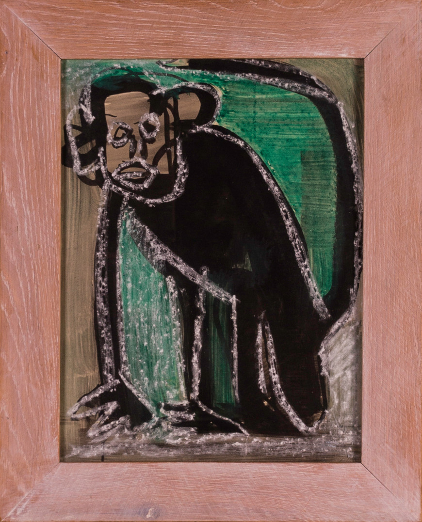 Vorschaubild des Kunstwerks 'Die Jahre des Affen, Blatt 13' aus dem Verleih der Artothek Hallstadt.