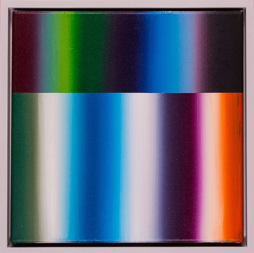 Vorschaubild des Kunstwerks 'Spektralwelt 30/11' aus dem Verleih der Artothek Hallstadt.