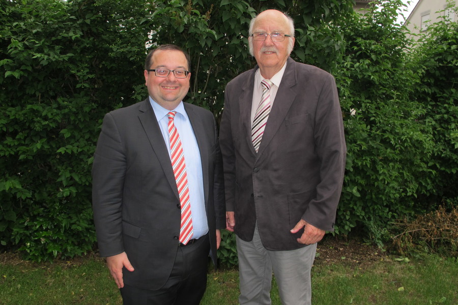 Altbürgermeister Erwin Braun wurde 80