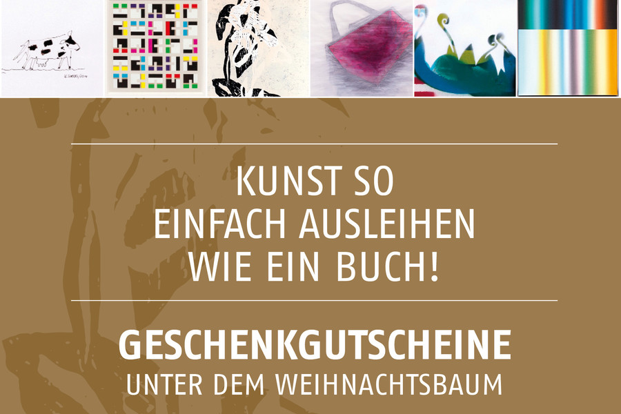 Gutscheinaktion: Ein Jahr Kunst für 25 Euro
