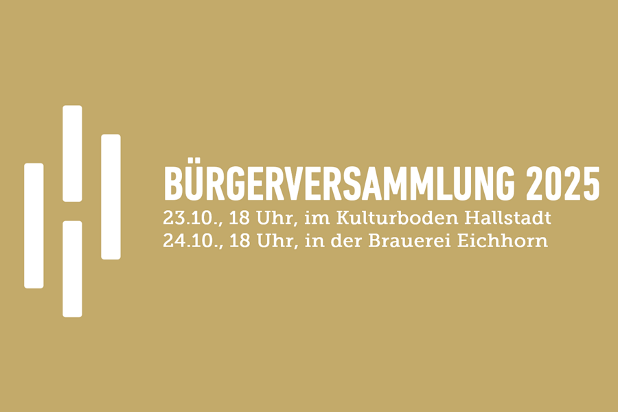 Bürgerversammlungen am 23. und 24. Oktober