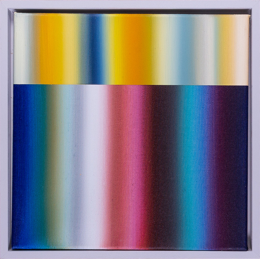 Vorschaubild des Kunstwerks 'Spektralwelten 30/10' aus dem Verleih der Artothek Hallstadt.