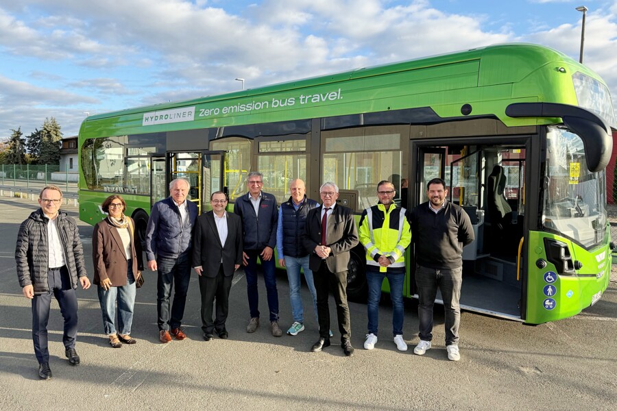Neuer Wasserstoffbus im Praxistest